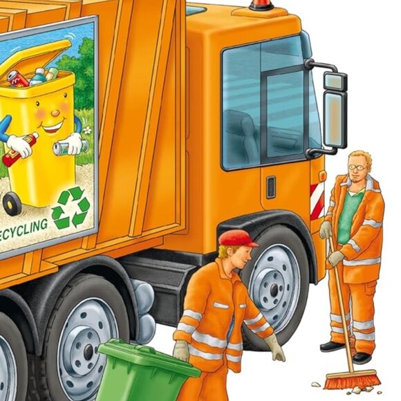 Ravensburger Frame Puzzles - Waste Collection (35 Pieces) New Sealed Age 4+ - Picture 11 of 16